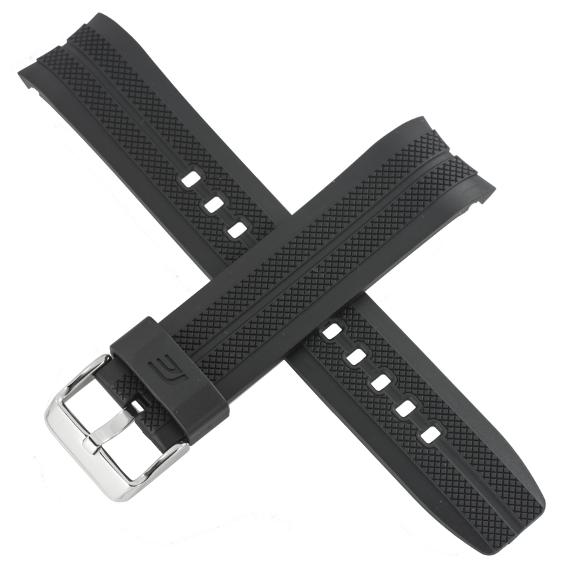 Casio watch strap for black EFV-570P-1AV 10572817