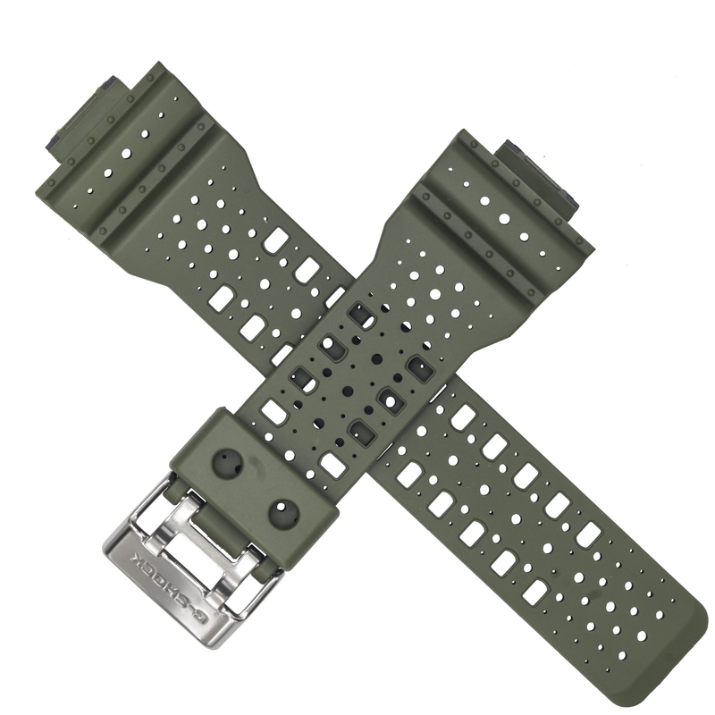 Casio watch strap for dark green/black GA-110LP-3A 10529056