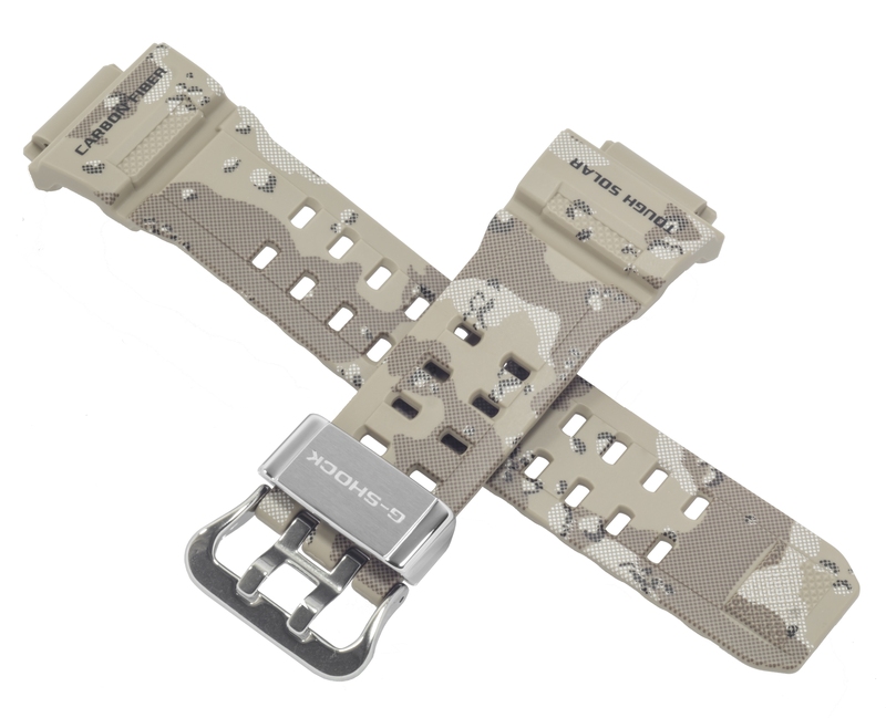 Casio watch strap for light brown GW-9400DCJ-1 10536017