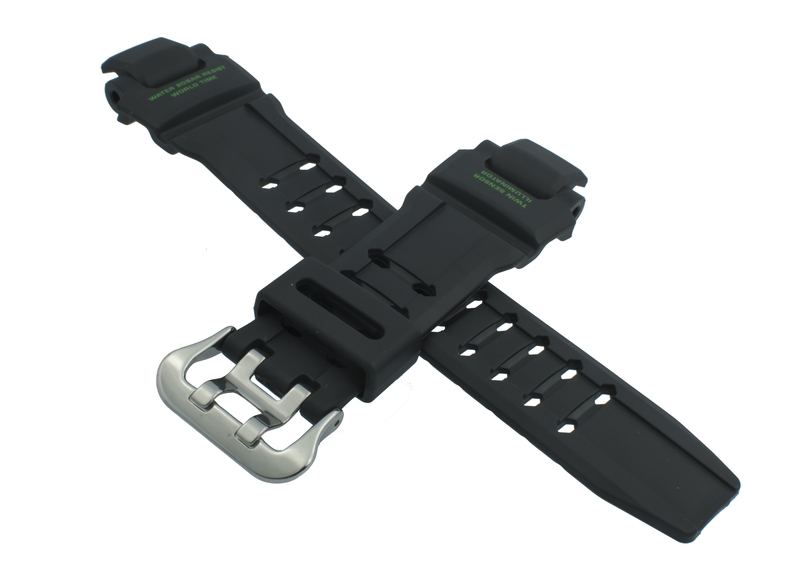 Casio watch strap for black/green GA-1100-1A3 10493624