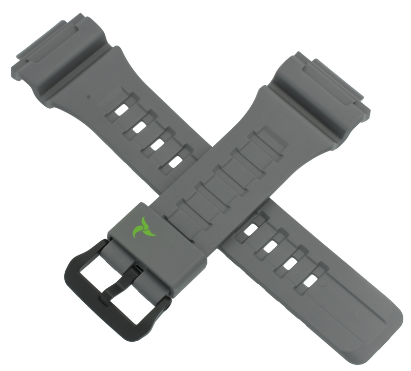 Casio watch strap for dark grey STL-S100H-8AV 10487316