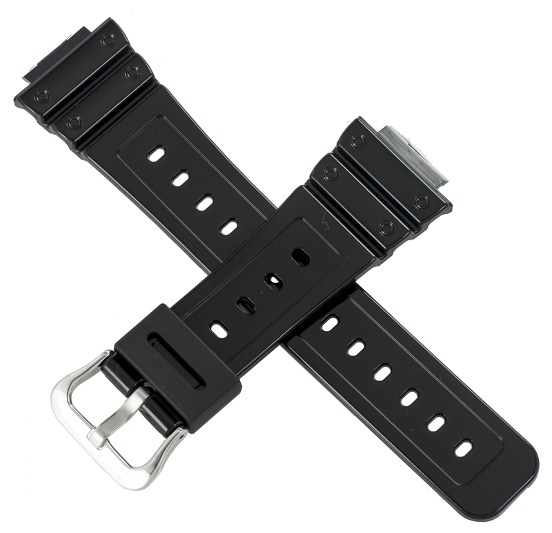 Casio watch strap for gloss black G-5600B-1 10512400