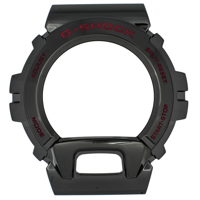 Casio gloss black metal BEZEL for GM-6900B-4 10600727