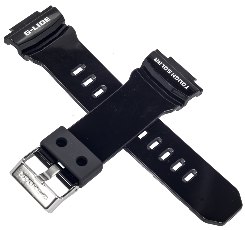 Casio watch strap for gloss black GWX-8900B-7 10414679