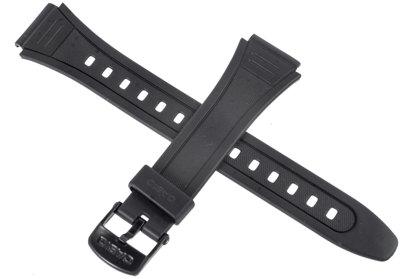 Casio watch strap for black W-201-1AV 10162570