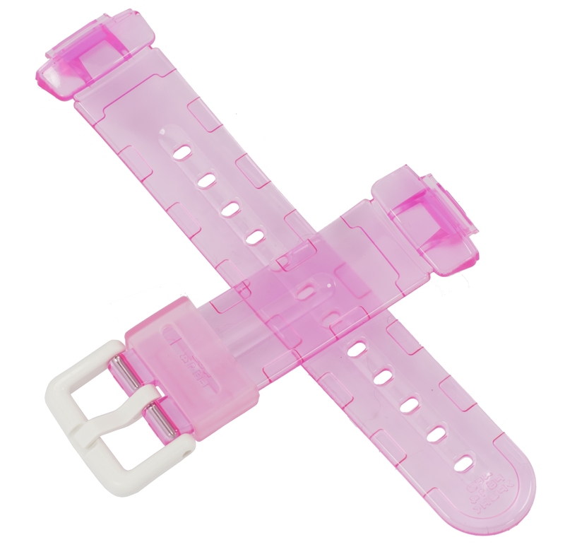 Casio watch strap for translucent pink BG-169A-4V 10148909