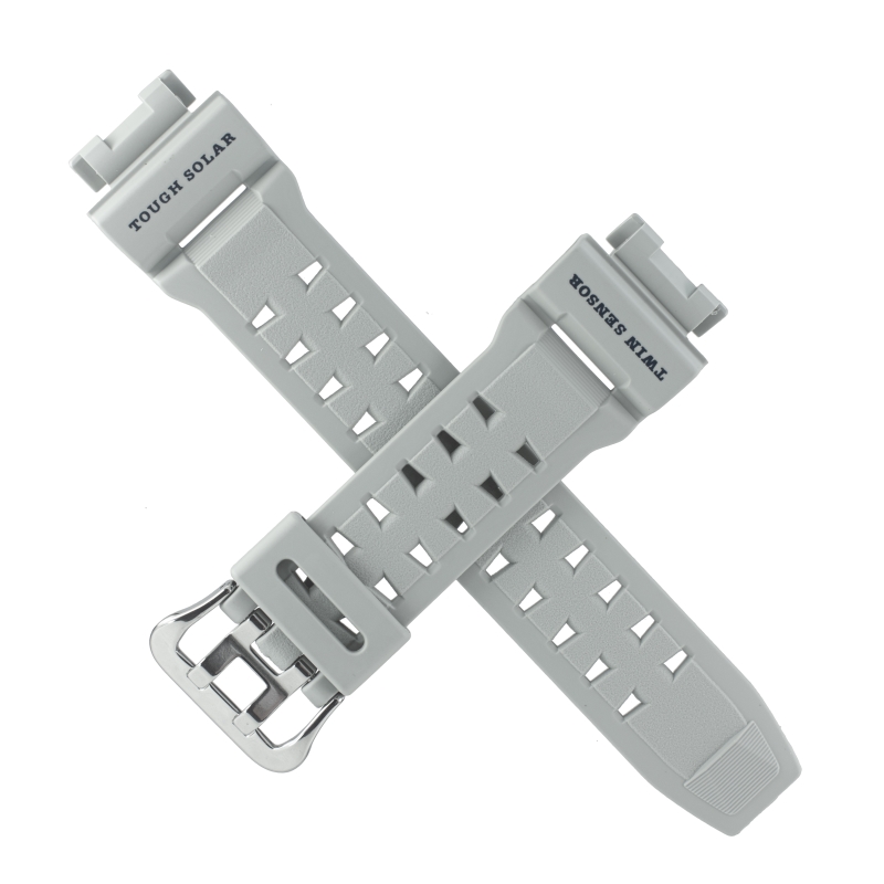 Casio watch strap for grey GW-9200CDJ-8 10340699