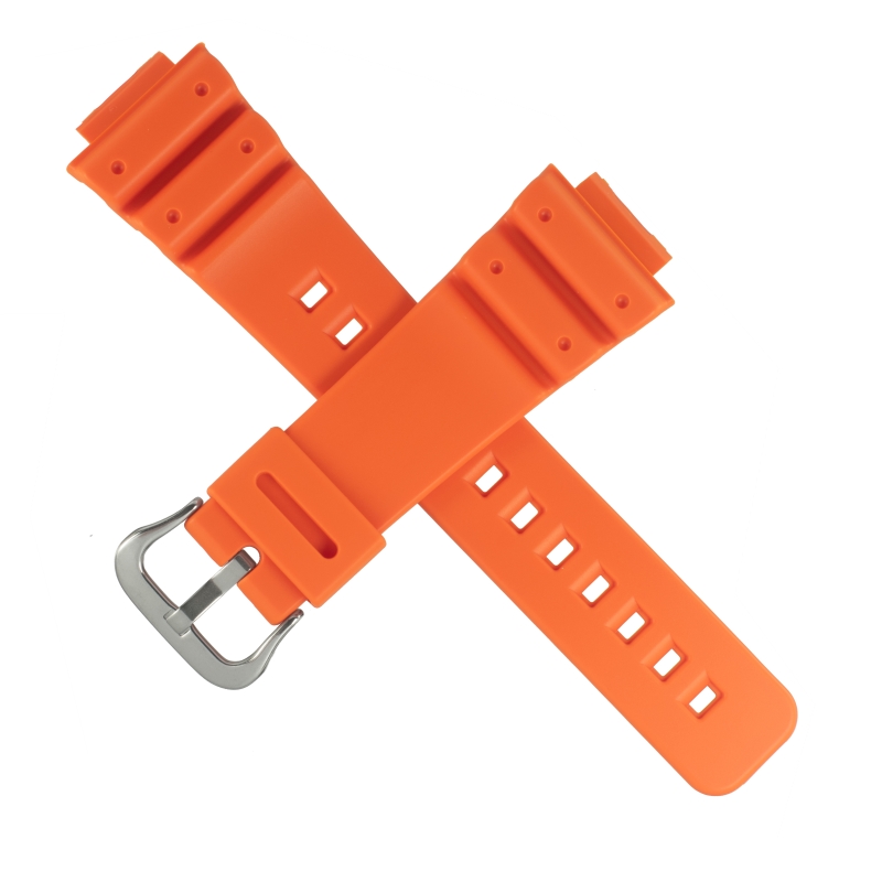 Orange strap for Casio DW-5900TS-4 10619189