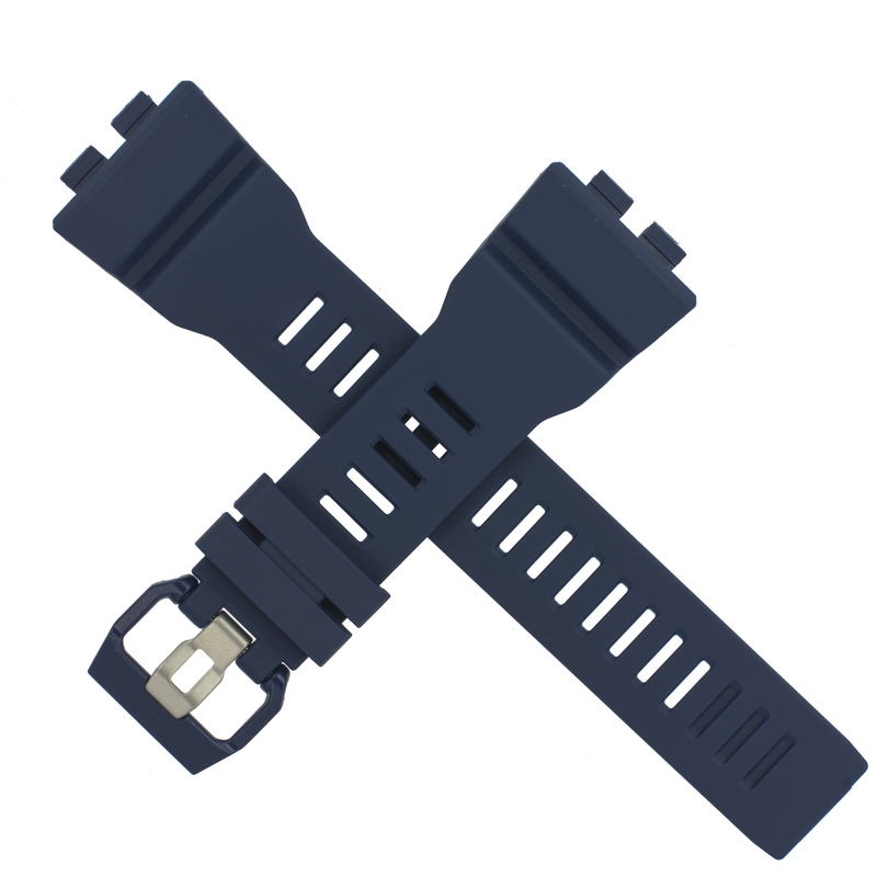 Casio watch strap for dark blue GBA-800-2A 10561444