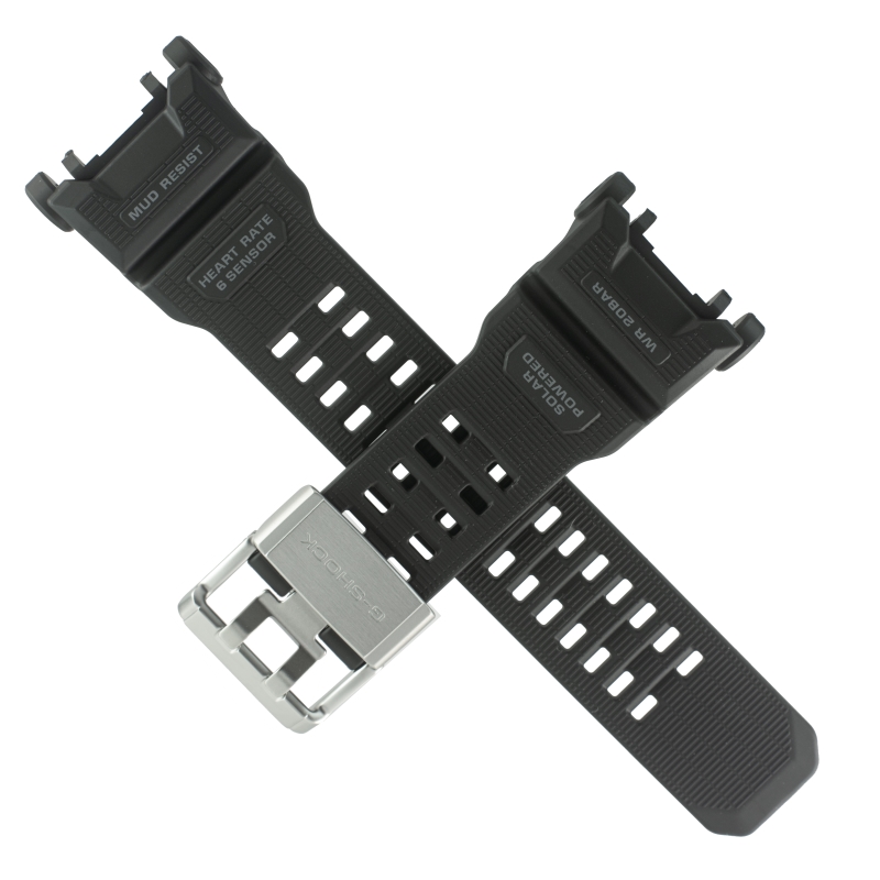 Black strap for Casio GPR-H1000-1 10667584