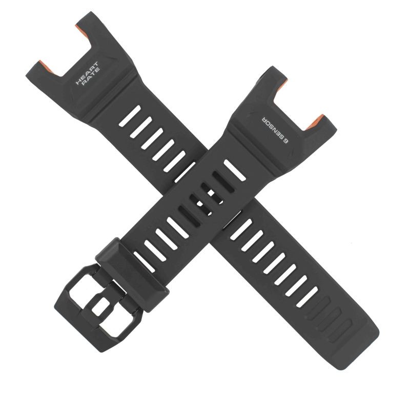 Casio watch strap for black/orange GBD-H2000-1A 10649550