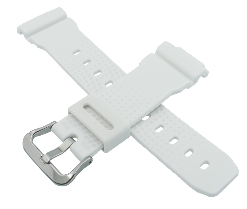 Casio watch strap for white DW-6900NB-7 10627081