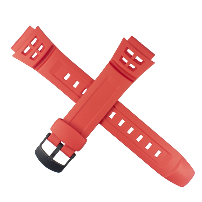 Casio watch strap for red AQ-S800W-4BV 10494966