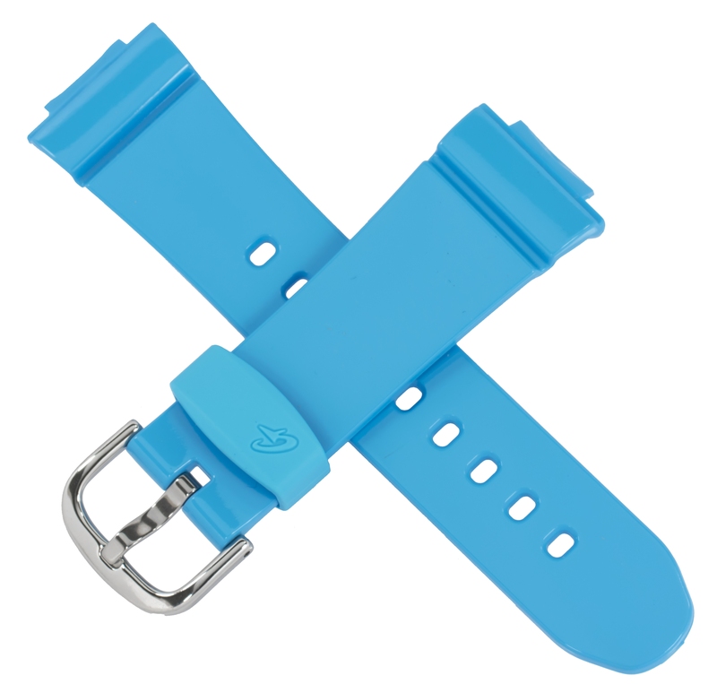 Casio watch strap for bright blue BG-6902-2B 10451847