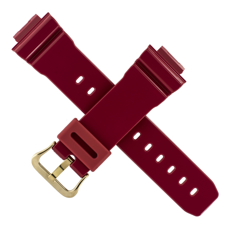 Casio watch strap for red DW-6930A-4 10427102