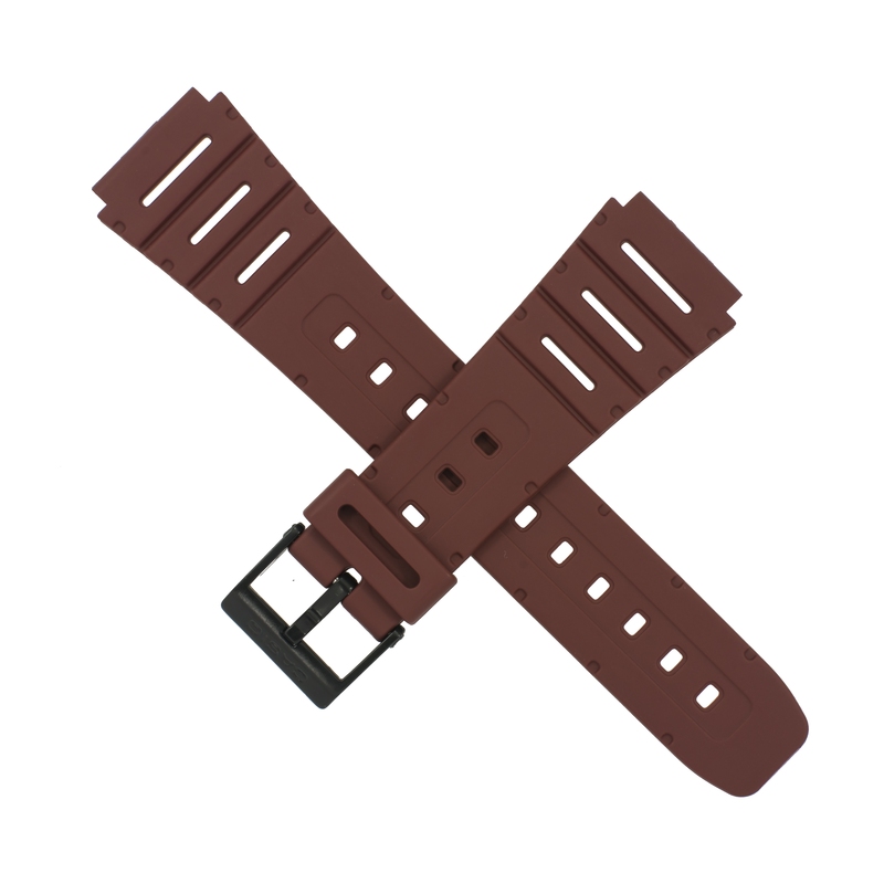 Casio watch strap for dark red CA-53WF-4B 10595430