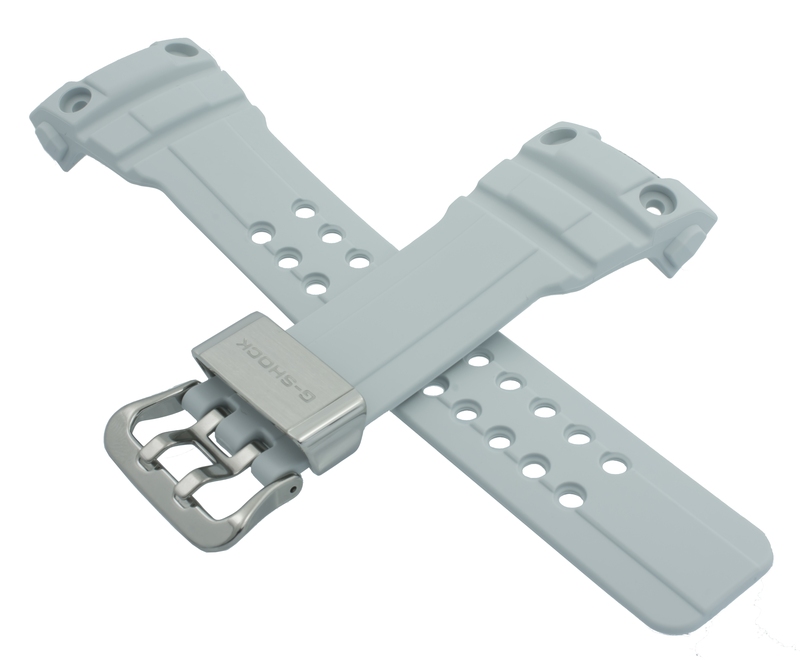 Casio watch strap for light grey GWN-1000E-8A 10494983