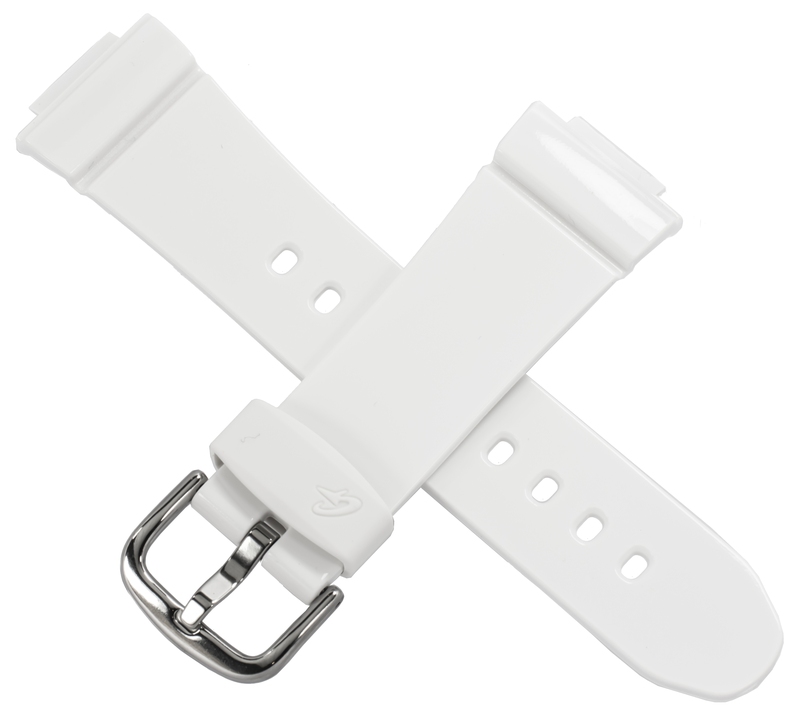 Casio watch strap for white BG-6900-7 10427860