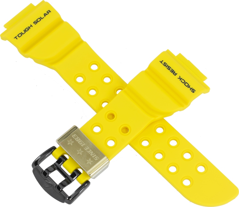 Casio watch strap for yellow GF-8230E-9 10458178