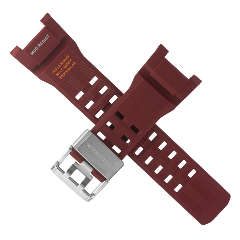 Red strap for Casio GWG-B1000-1A4 10664305