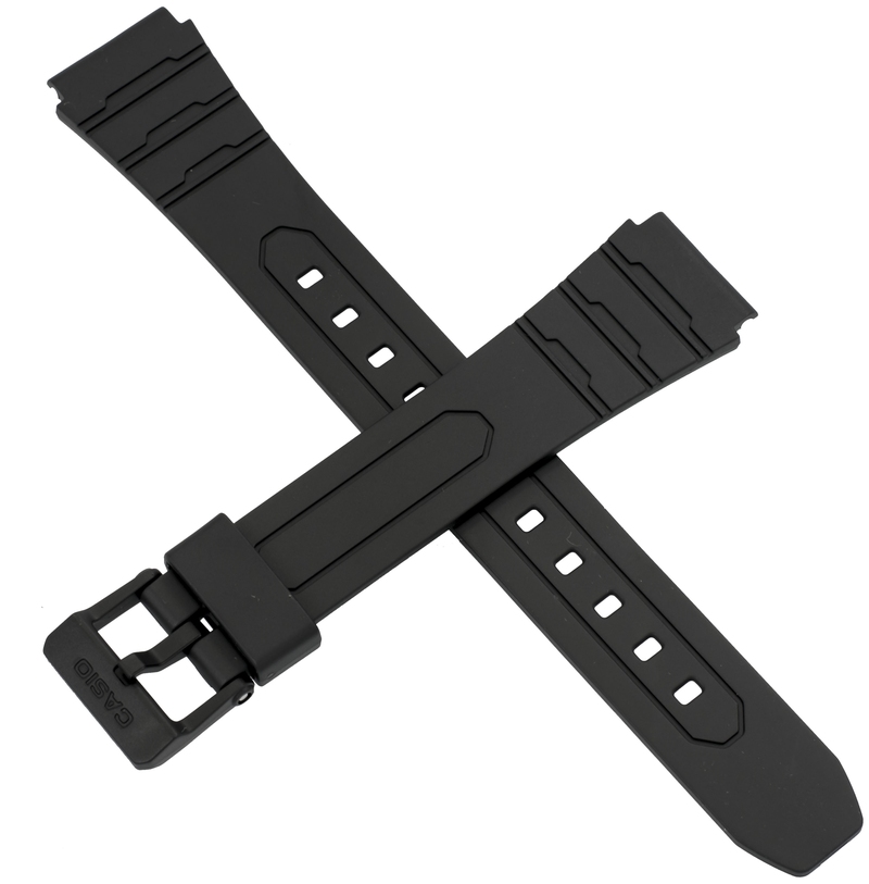 Casio watch strap for black W-202-1AV 10421384