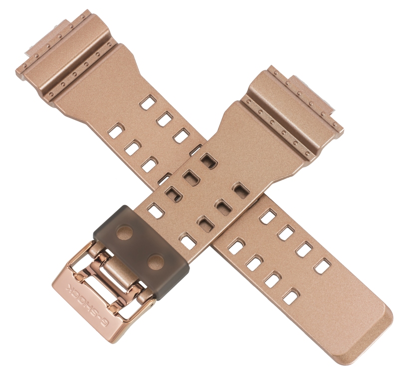 Casio watch strap for gold GA-100GD-9A 10477131