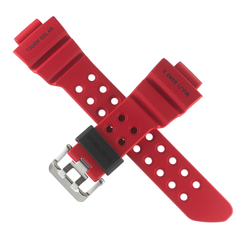Red strap for Casio GWF-A1000-1A4 10613275