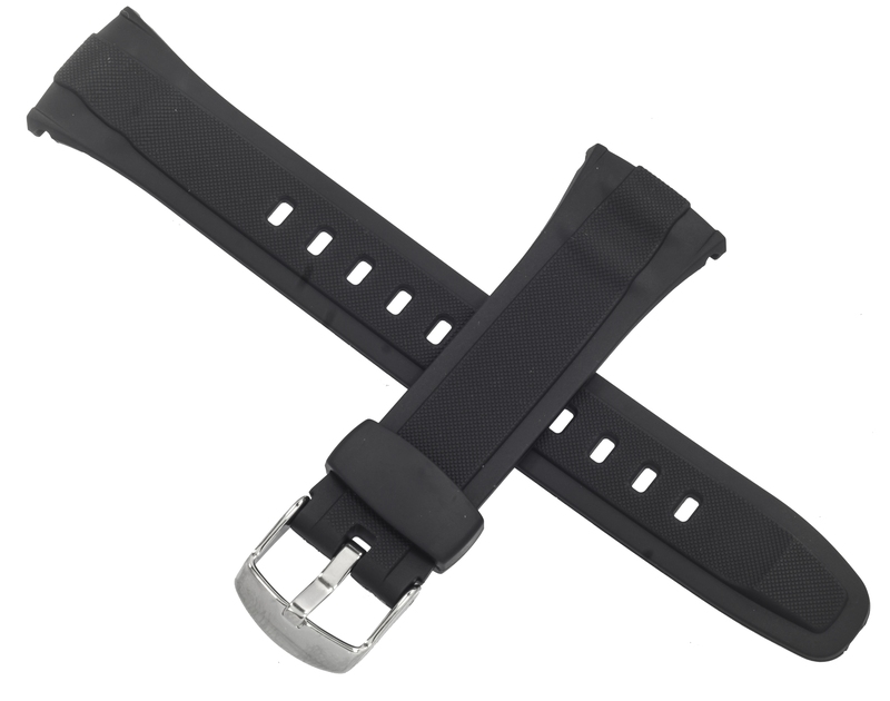 Casio watch strap for black WVA-430A-1AV 10152407