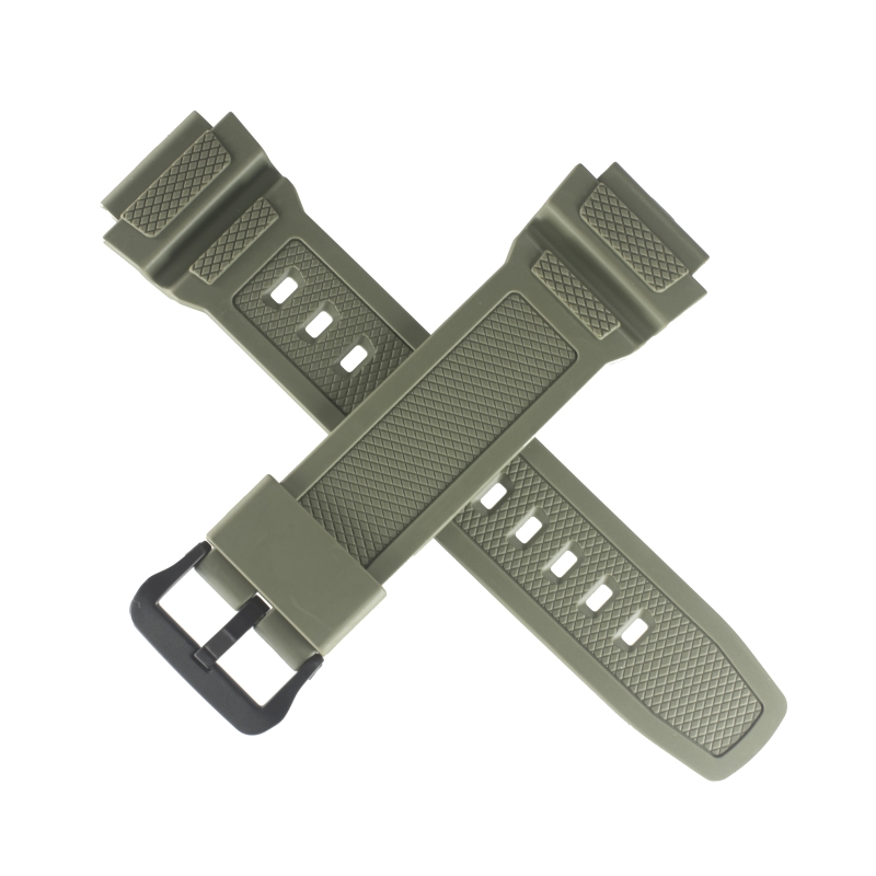 Casio watch strap for green AE-1400WH-3AV 10591129