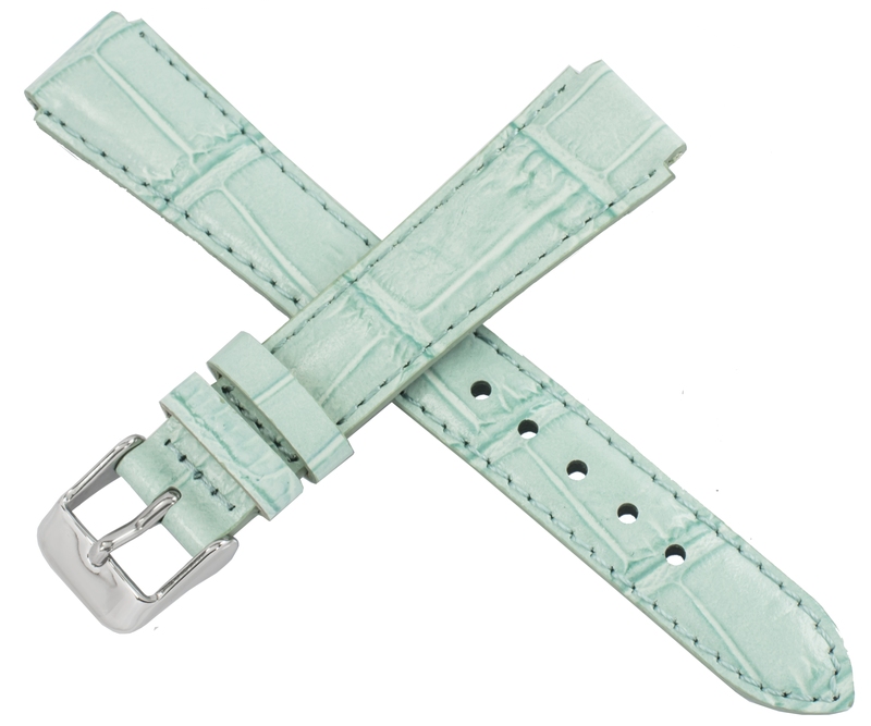 Casio watch strap for turquoise leather LTP-2069L-7A2V 10468507