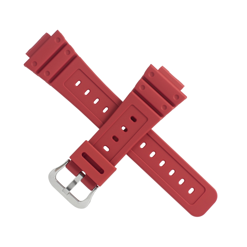 Casio watch strap for red DW-5600P-4 10484595