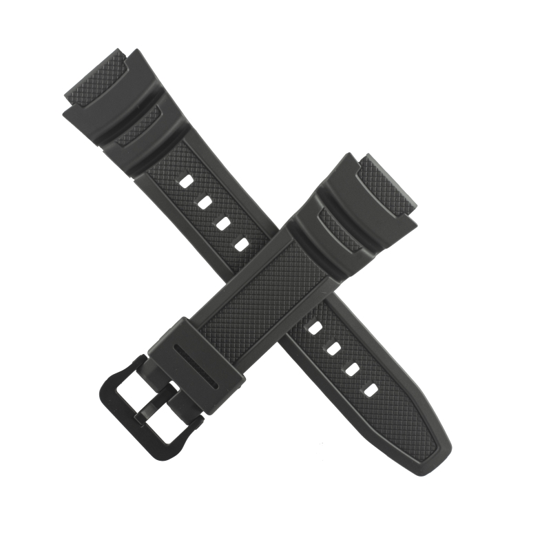 Casio watch strap for dark grey W-219H-8BV 10617793