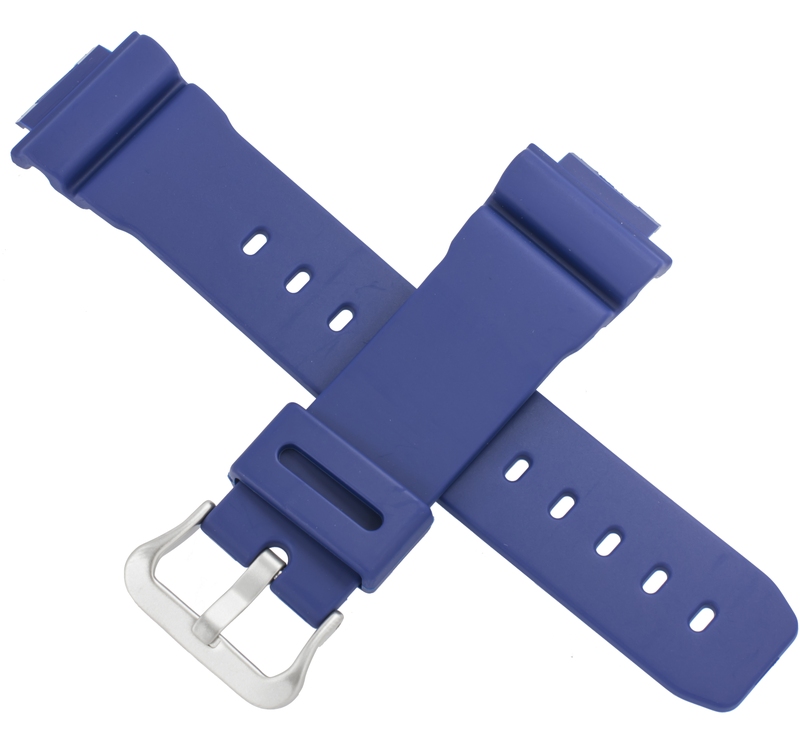 Casio watch strap for blue DW-5600M-2 10512593