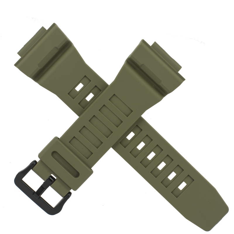 Casio watch strap for green HDC-700-3A2V 10588988