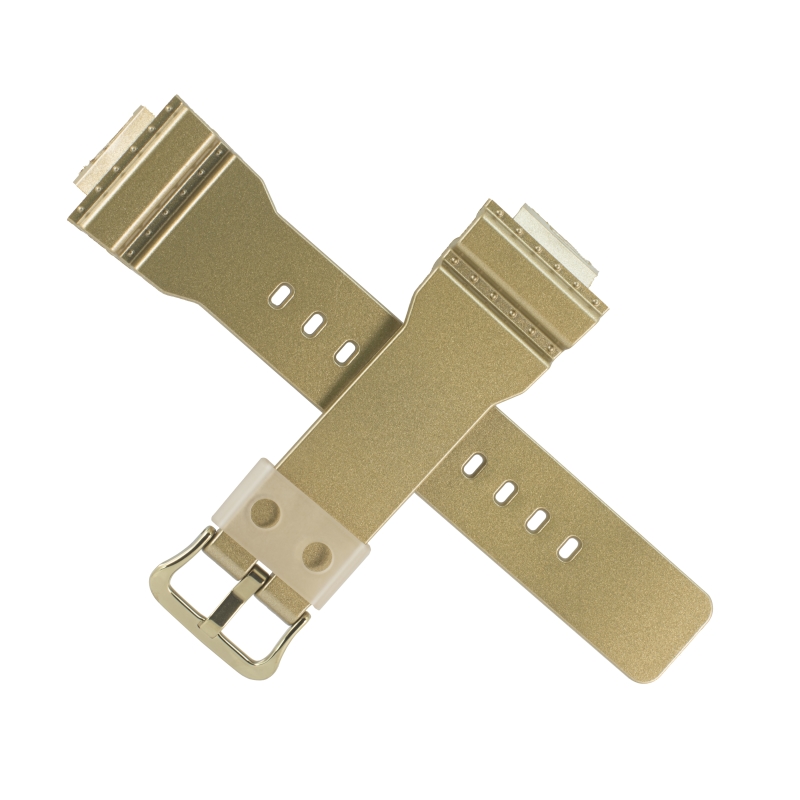 Casio watch strap for gold GMA-S110GD-4A 10493581