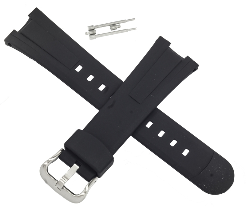 Casio watch strap for black EF-305-1AV 10447496