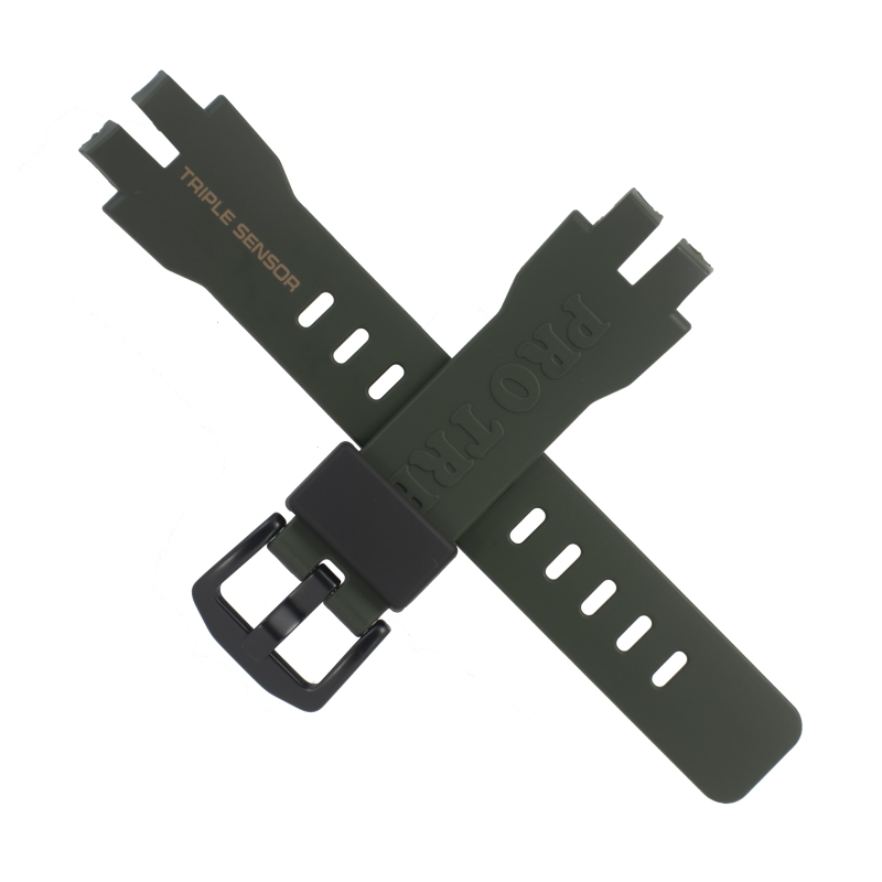 Casio watch strap for dark green PRW-3100Y-3 10540142