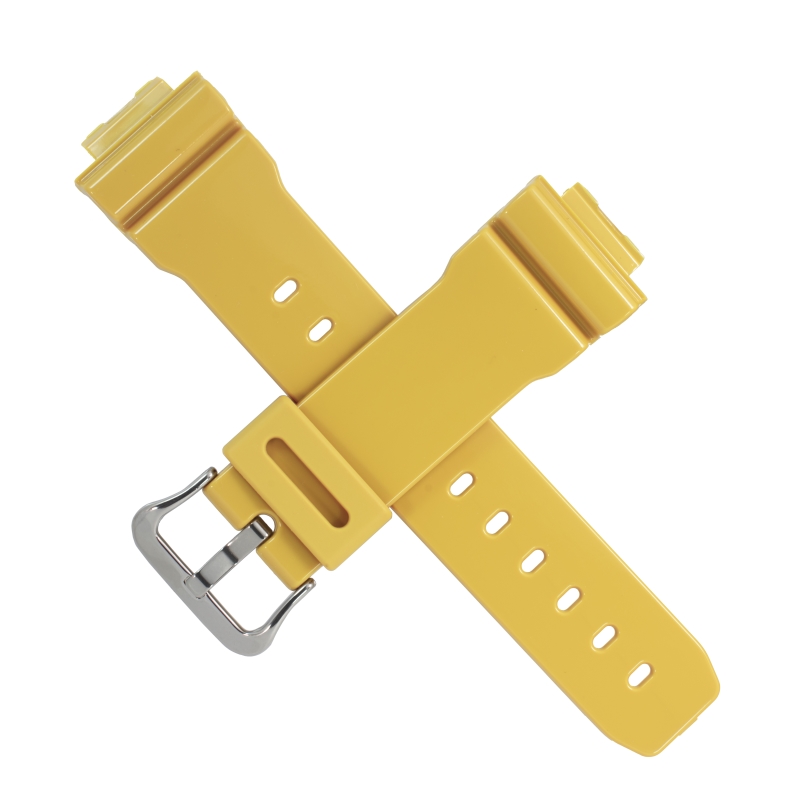 Casio watch strap for gloss yellow DW-5600CS-9 10303984