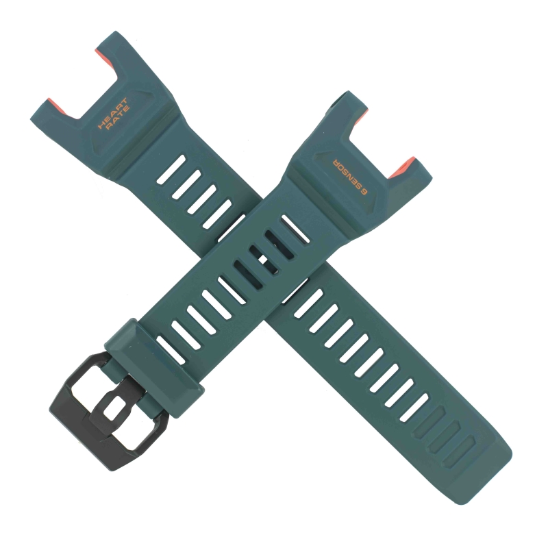 Casio watch strap for dark green GBD-H2000-2 10649552