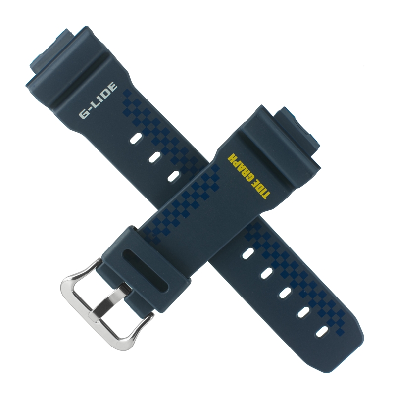 Casio watch strap for dark blue GLX-6900A-2 10389064