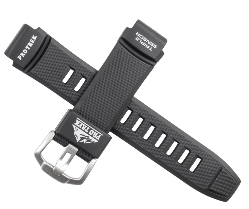 Casio watch strap for black PRG-200-1 10332905