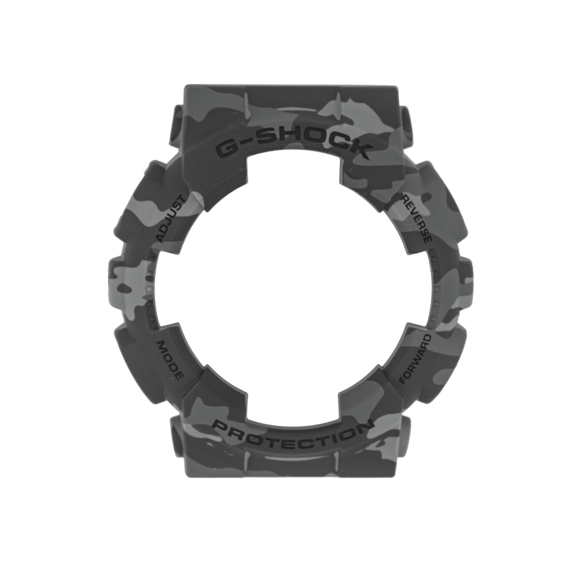 Gray camouflage bezel for Casio GA-100CM-8A 10507071
