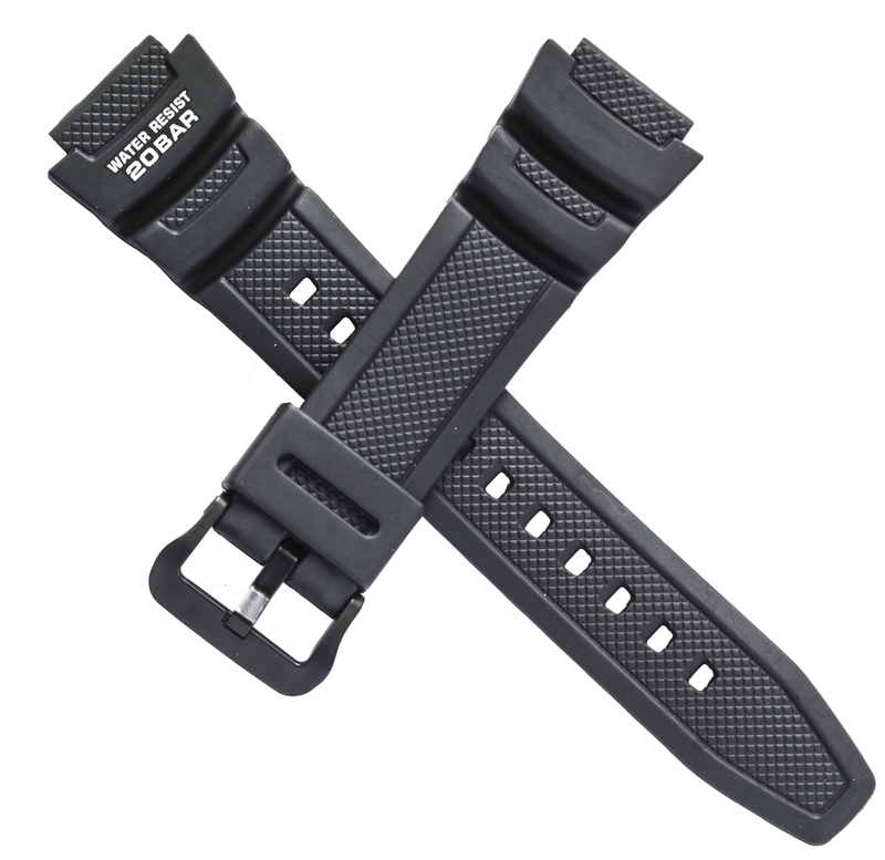 Casio watch strap for black AQW-100-1A 10318603