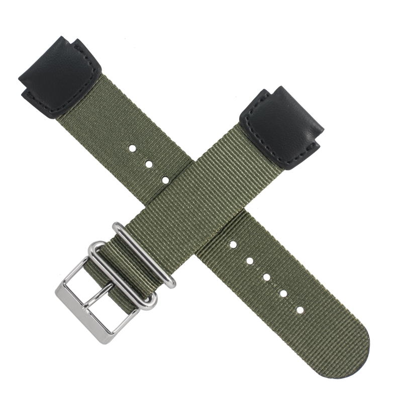 Casio watch strao for green textile AE-1200WHB-3BV 10438124