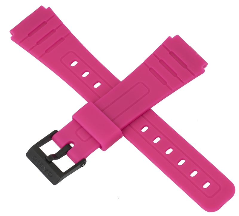 Casio watch strap for pink F-91WC-4A 10361903