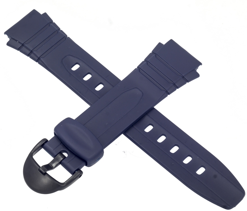 Casio watch strap for dark blue F-200W-2A - Discontinued 10096112