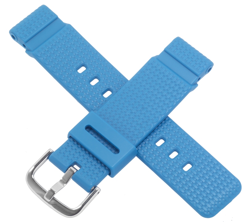 Casio watch strap for blue BGD-180-2V 10470592