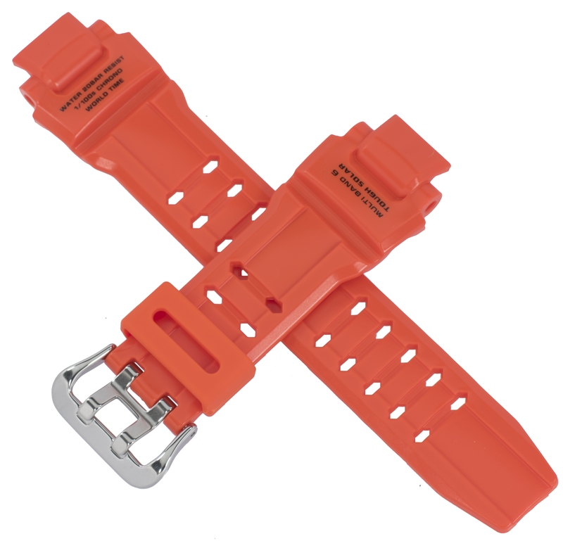 Casio watch strap for orange GW-4000R-4A 10470469