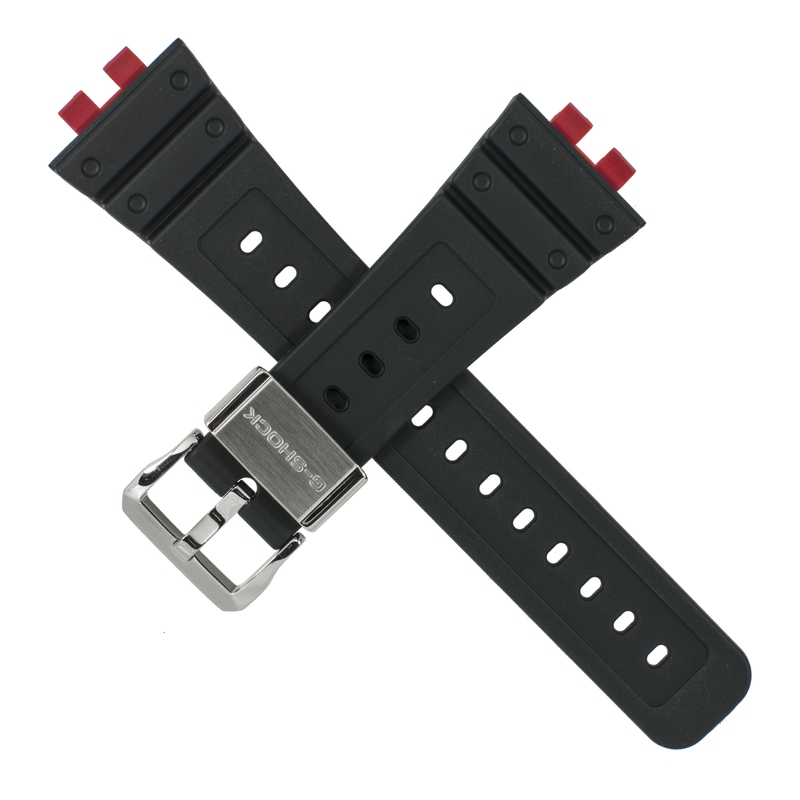 Casio watch strap for black/red GMW-B5000-1 10600351