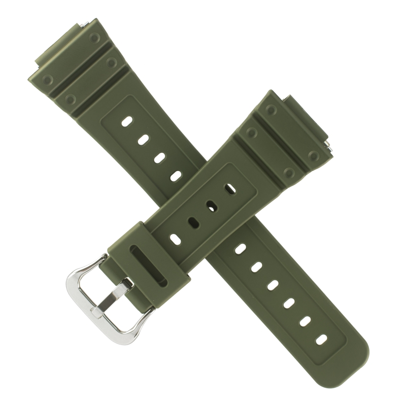 Dark green strap for Casio GA-2110SU-3A 10606819